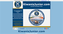 Desktop Screenshot of kiwanisjunior.com