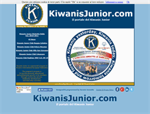 Tablet Screenshot of kiwanisjunior.com